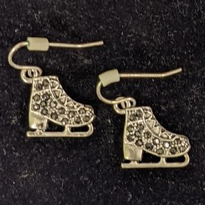 ⛸️🖤 MARCASITE ICE SKATE 🖤⛸️ Earrings